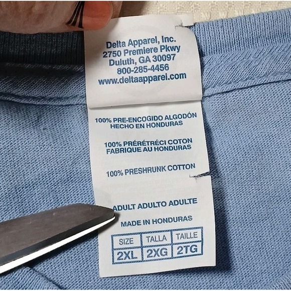 Blessed Girl "My Dog" Womens Cotton Classic T-shirt Size 2XL Light Icy Blue - Picture 6 of 9